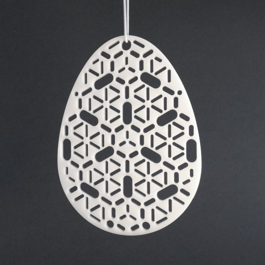 LACE EGG white/L YUKIKO