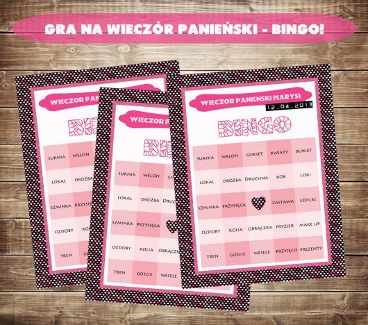 BINGO! na Wieczór Panieński SoCute