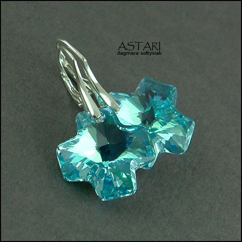kryształ SWAROVSKI CROSS - AQUA AB - ZAMÓWIENIE Astari