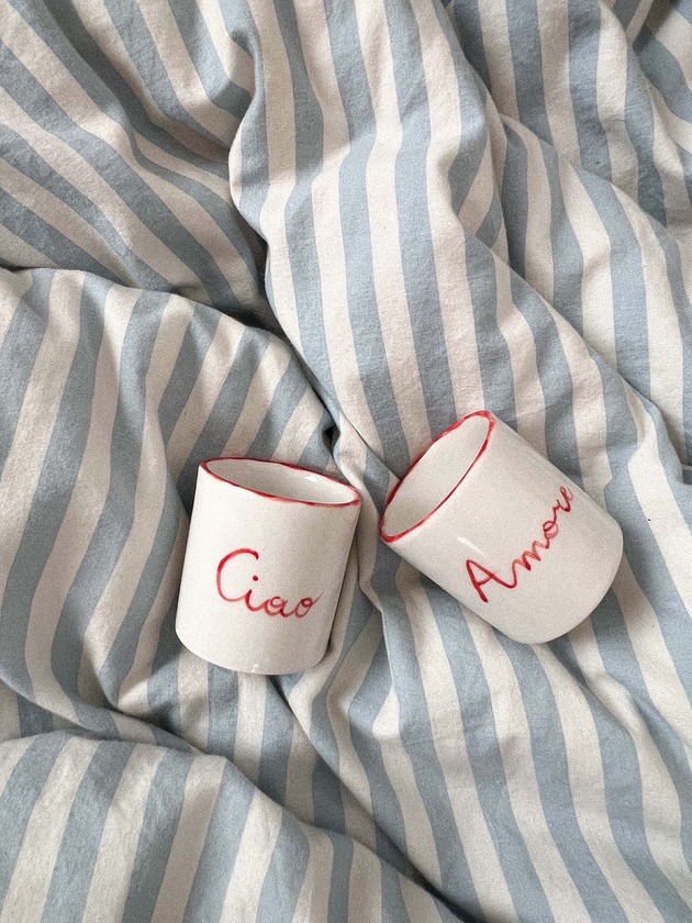 kubki Zestaw 2 kubków do espresso CIAO AMORE