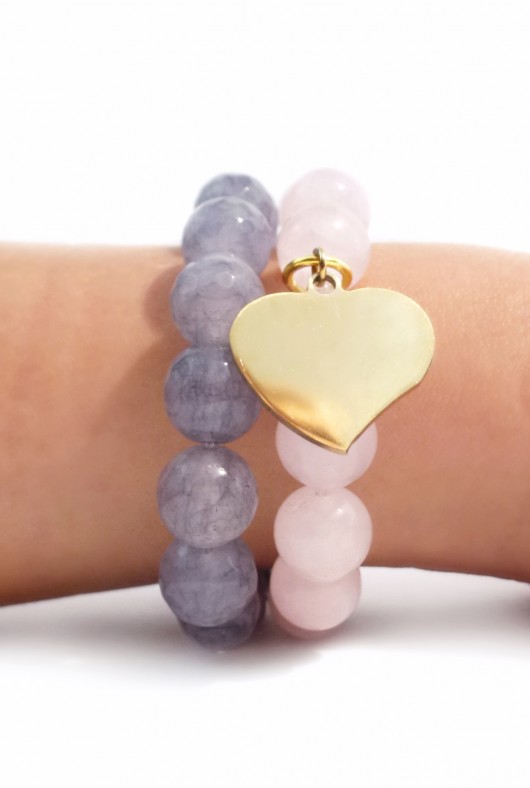 PROMOCJA! Bransoletki 'Pink & Grey Ballerina' labonita
