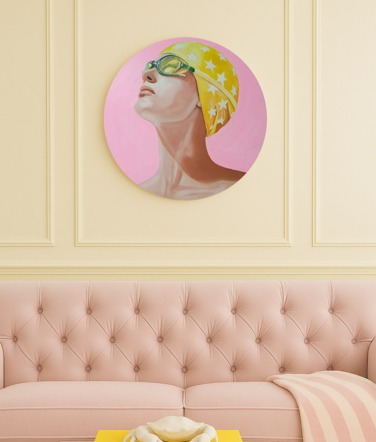 obrazy Obraz olejny "Bianka"