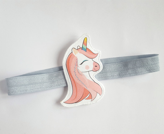 opaski do włosów Opaska jednorożec dla dziewczynki