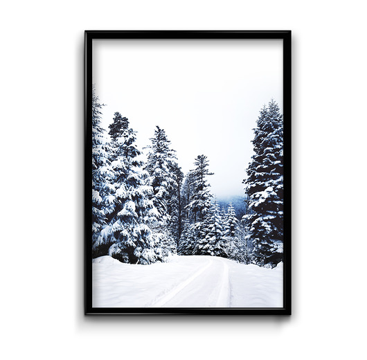 Plakat Zima  Bury Lis