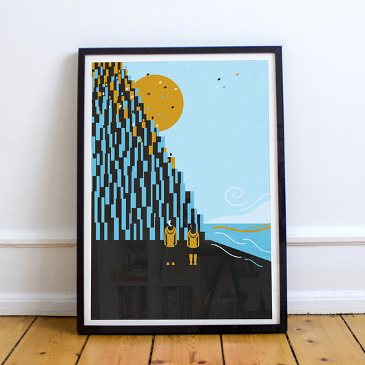Plakat: Islandia Nastka Drabot