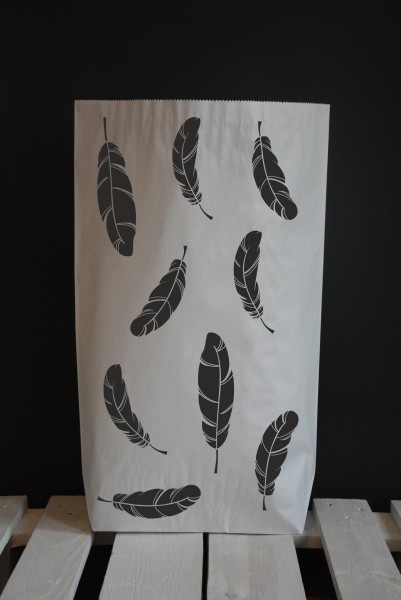 Worek papierowy Piórka MIA home