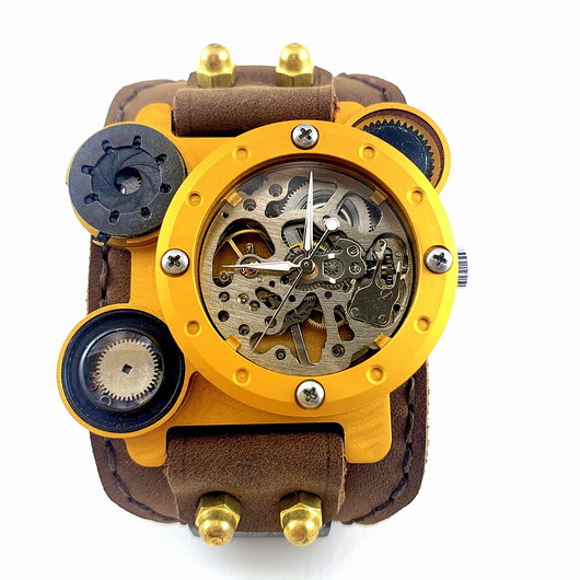 EXCLUSIVE - XPLORE TIME (brown-golden) DROBINY CZASU