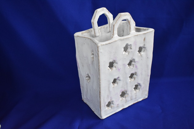 świeczniki i świece Lampion w kształcie papierowej torebki