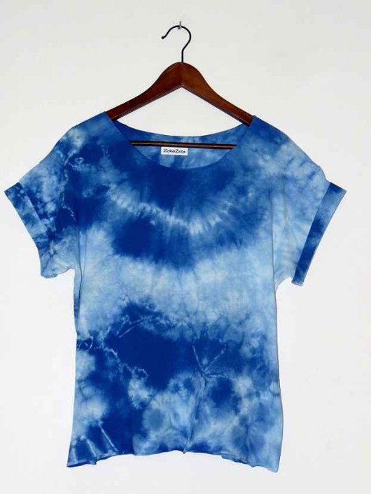 Tunika w stylu vintage - Blue Ocean1 ZokoZola Butik