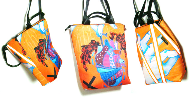 1876 art MIMA bag UNI & Marcin Painta print MIMAbags