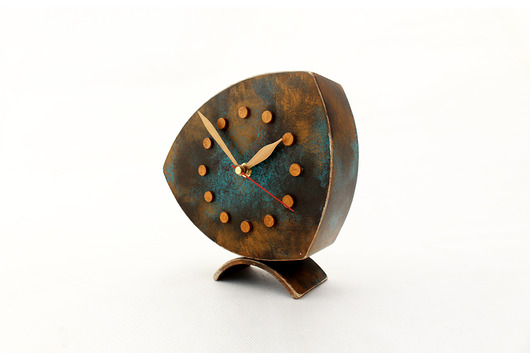 zegarek Sixty  złoty - EDYCJA LIMITOWANA Clock Wood Studio