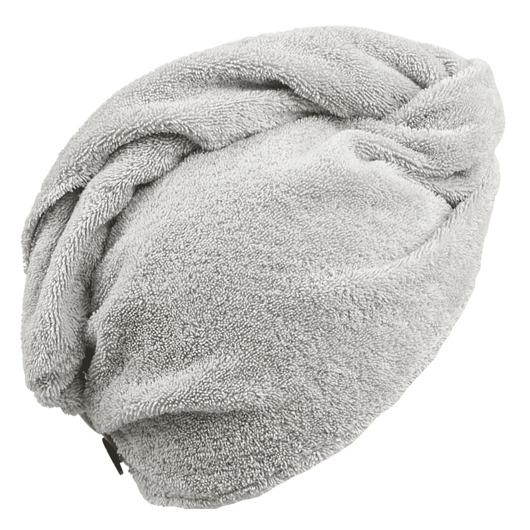 dodatki - łazienka - różne Turban dziecięcy Premium Care bawełniany Jasno szary