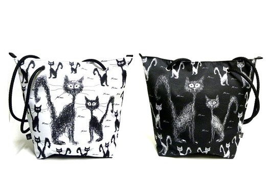 Torba shopperka z obustronnym nadrukiem Gaul Designs