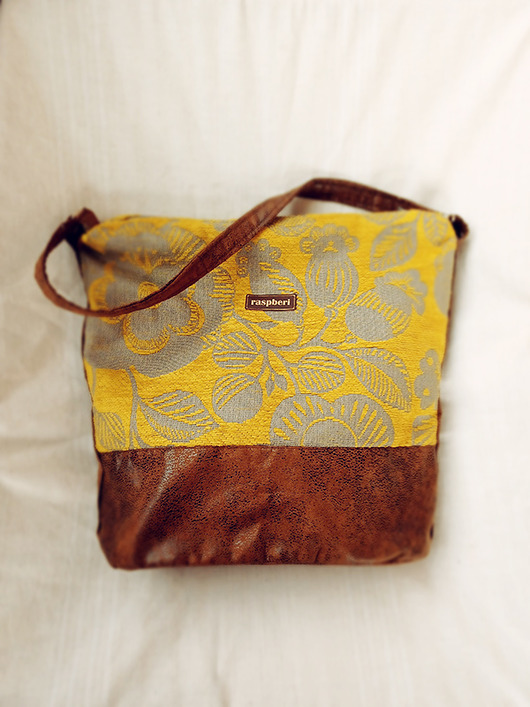 torby na ramię Boho bag w kwiaty