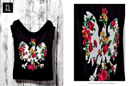 T-shirt PL Flower White Polaquito  polaquito