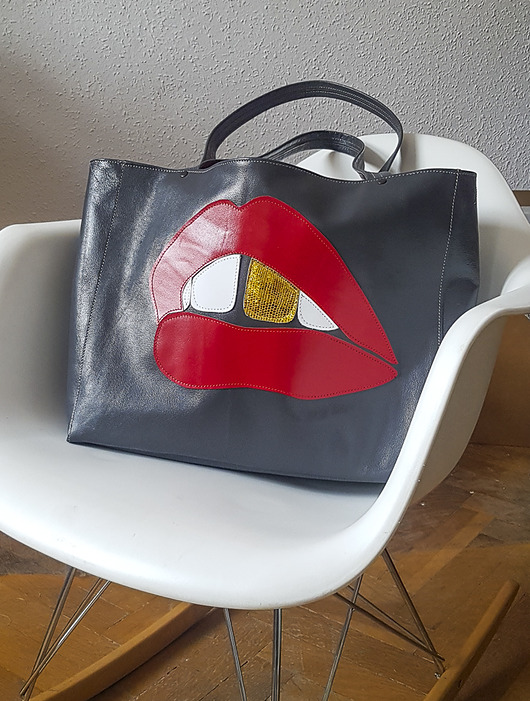 torby XXL Torebka skórzana shopper yooTH2