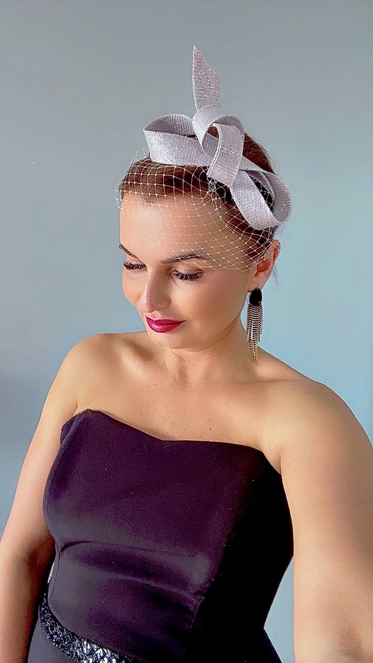 fascynatory Fascynator Petra  SREBRNY / oraz  inne kolory