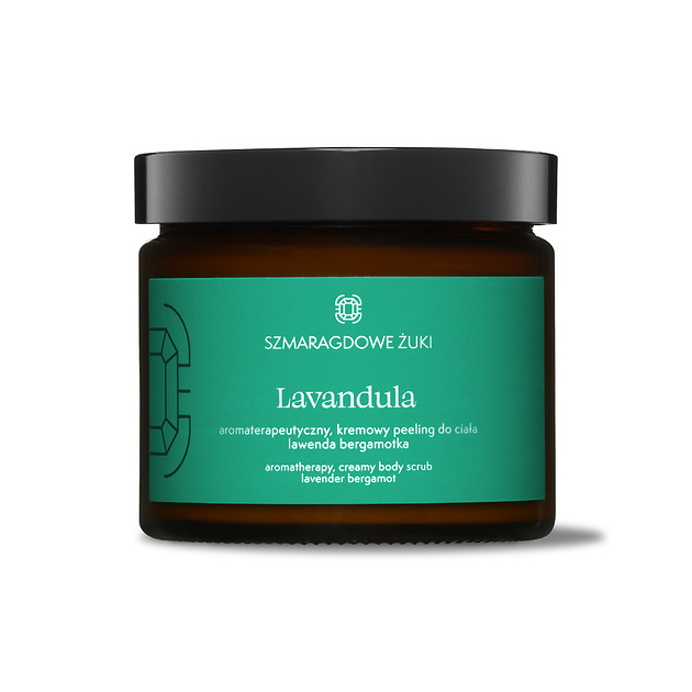peelingi do ciała LAVANDULA aromaterapeutyczny kremowy peeling - lawenda bergamotka