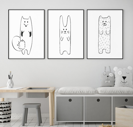 WIDZIMISIE, PLAKATY OBRAZKI dla dzieci,  Wallie Studio Dekoracji