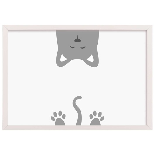 obrazy i plakaty do pokoju dziecięcego Obrazek Funny Band cat II 21x30cm