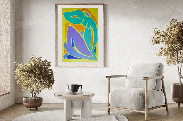 obrazy Obraz ręcznie malowany fowizm Henri Matisse style taniec  silnie działa