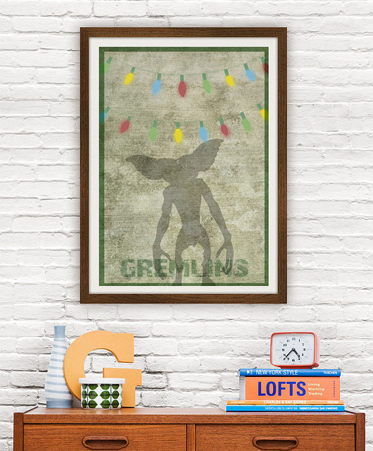 plakaty Gremliny rozrabiają - Gremlins - plakat 50x70 cm