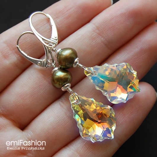 PROMOCJA - Perły i Baroque Crystal AB    MAREMI Jewelry