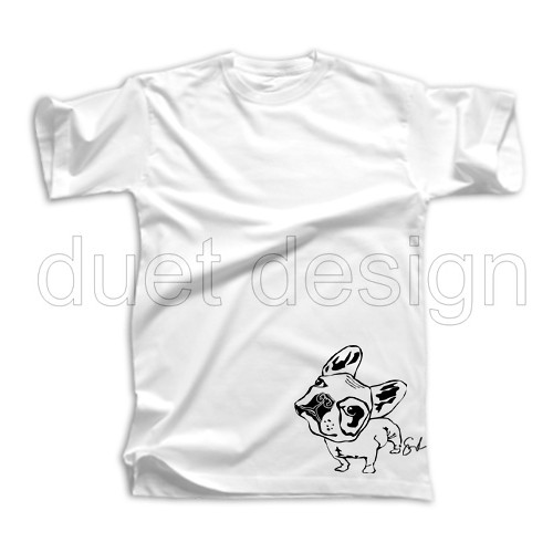 T-shirt P_106 duet design Duet design