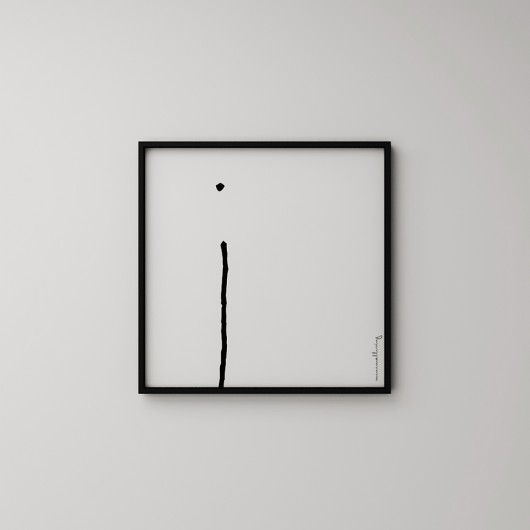LITERA "I"  - grafika 50x50 MINIMALLIVING