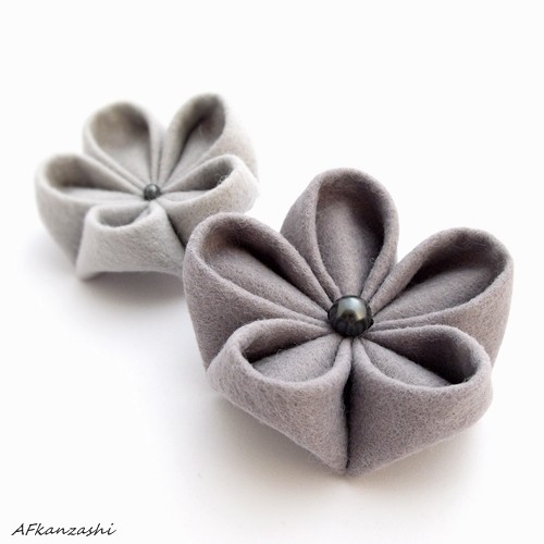 Double- Szarości AFkanzashi