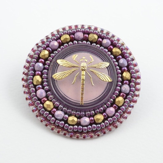 shiny buttons ::dragonfly:: Made by Magda