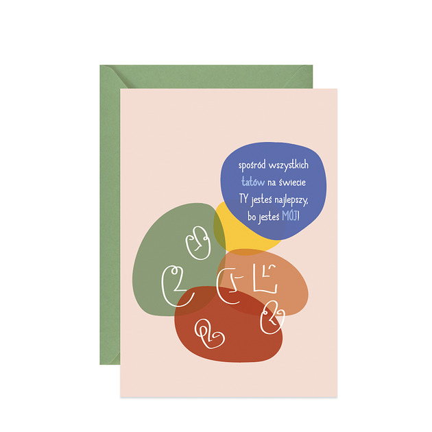 kartki okolicznościowe - wydruki Kartka na Dzień Taty - jesteś mój!