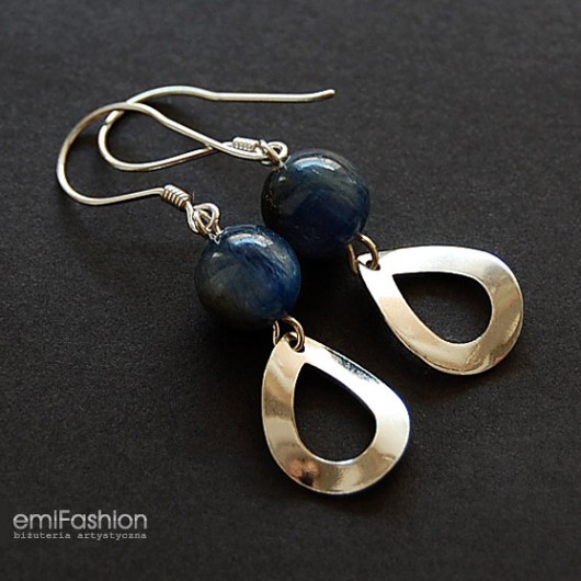 Kyanit i srebro MAREMI Jewelry