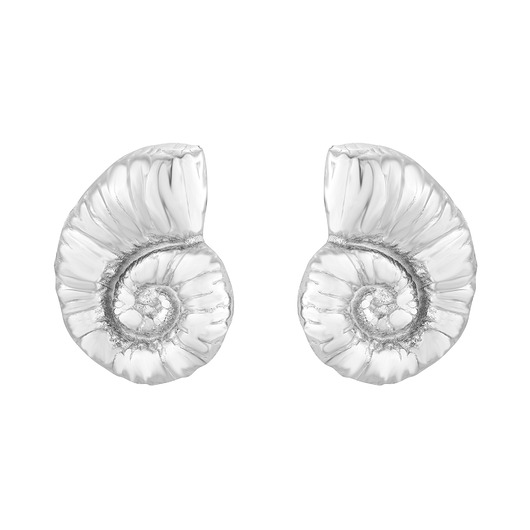 kolczyki srebrne Srebrne kolczyki muszle