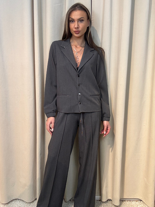 komplety damskie Elegancki komplet Grafite
