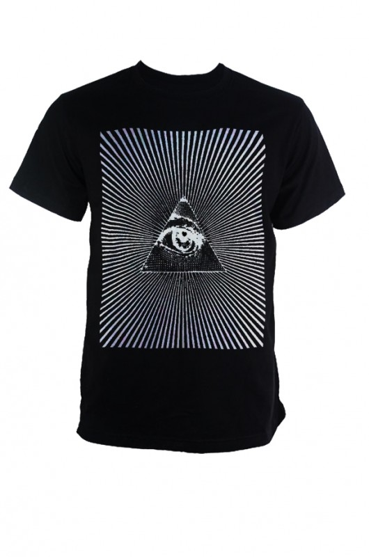 THE EYE - Koszulka Męska T-shirt CZARNY GAU great as You