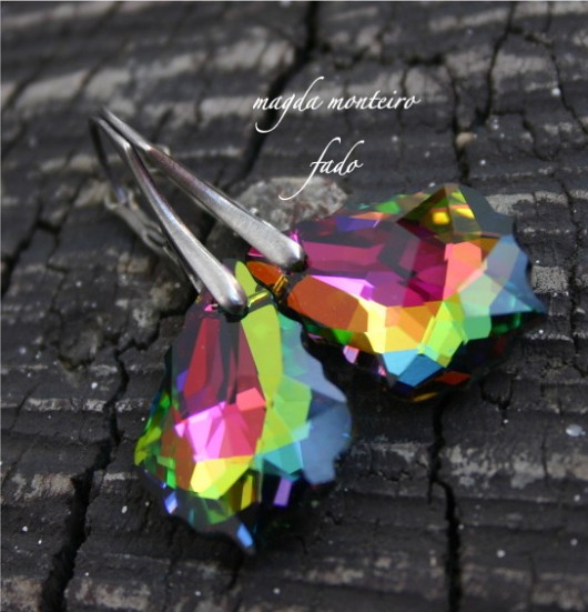 sroczki BY kryształ Swarovski fado