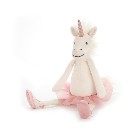 misie i maskotki Maskotka Przytulanka Jednorożec Tancerka 23 cm