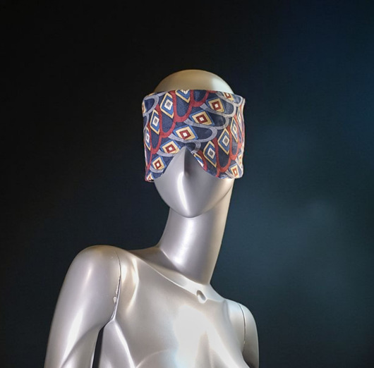 opaski na oczy Jedwabna opaska na oczy