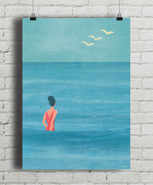 plakaty Plakat - Lato nad morzem