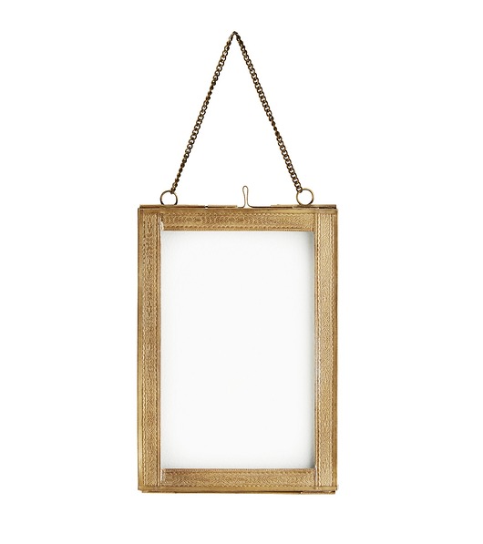 ramki na zdjęcia Wisząca ramka na zdjęcia Cebu złota 13x18cm
