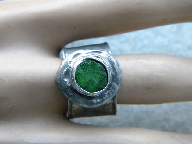 Roman Ancient Ring ;) surowy diopsyd Beata Trotter