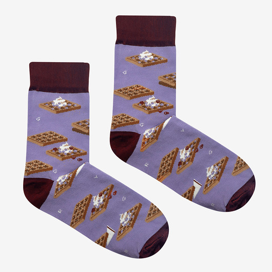 skarpetki damskie Skarpetki Gofry