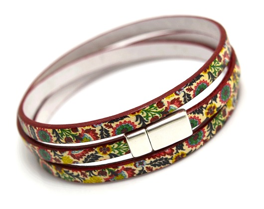 Bransoletka skóra  MAGNETOOS  FOLK Beezoo