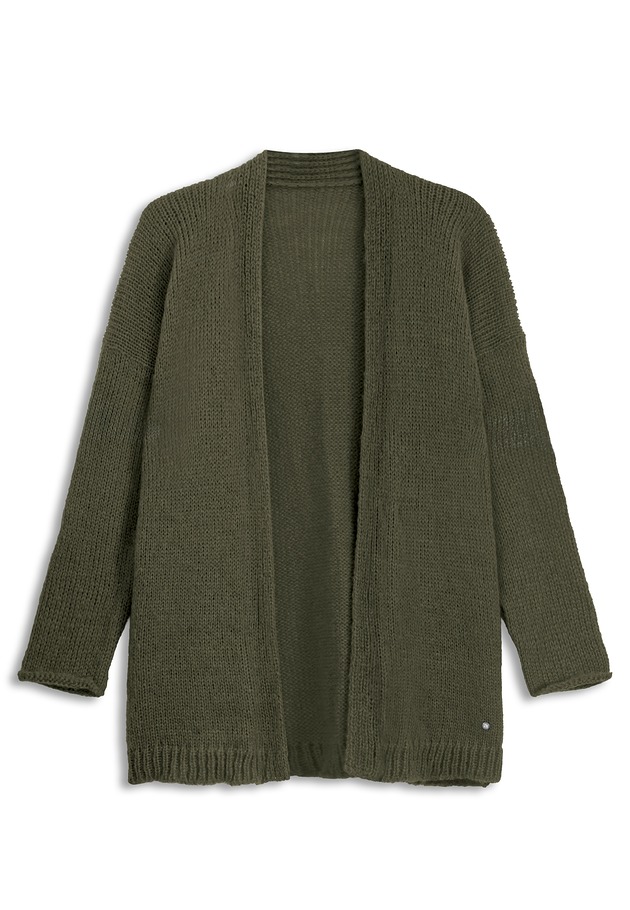 swetry damskie  Alpaka sweter Aurelia - khaki