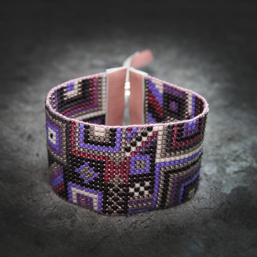 Bransoletka etniczna - beading Amsterdam Djenka