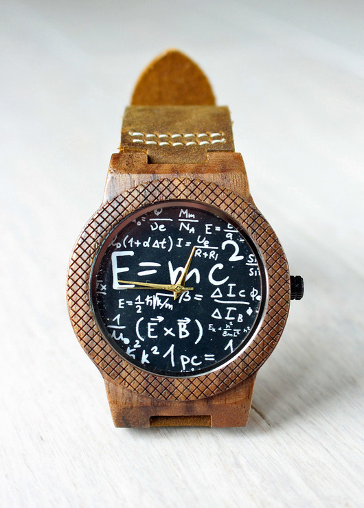 Drewniany zegarek EMC2 EAGLE EkoCraft