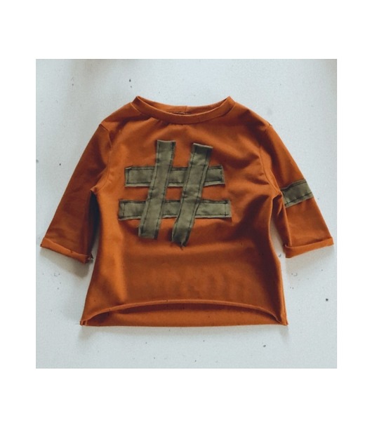 Tshirt dla dziecka karmel SlowVillage