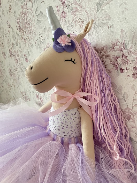 misie i maskotki Kornelia maskotka jednorożec 55 cm
