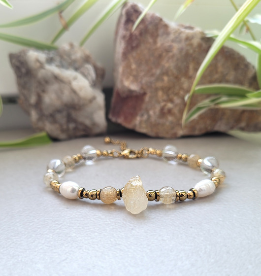 bransoletki z kamieni naturalnych Obfitość i szczęście - większa